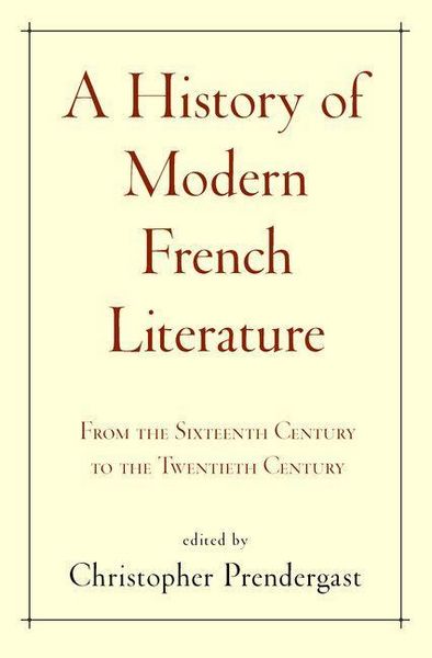 Produktbild: History of Modern French Literature