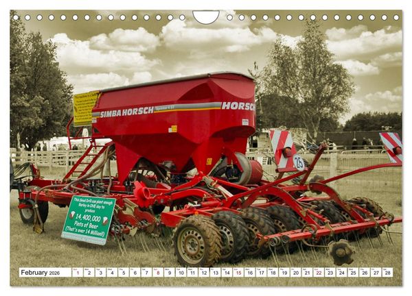 Produktbild: The fascination of agricultural machinery (Wall Calendar 2026 DIN A4 landscape), CALVENDO 12 Month Wall Calendar