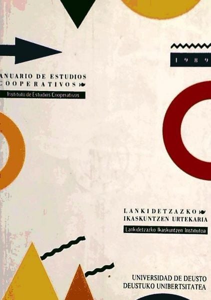 Produktbild: Anuario de estudios cooperativos 1989