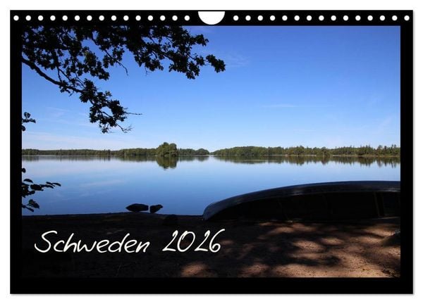 Produktbild: Schweden 2026 (Wandkalender 2026 DIN A4 quer), CALVENDO Monatskalender