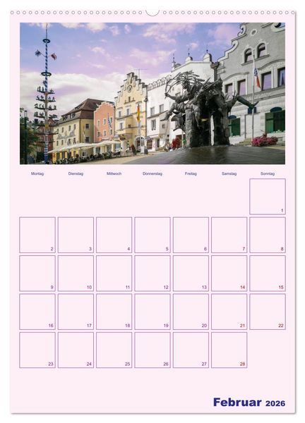 Produktbild: Rund um Bayern (Wandkalender 2026 DIN A2 hoch), CALVENDO Monatskalender