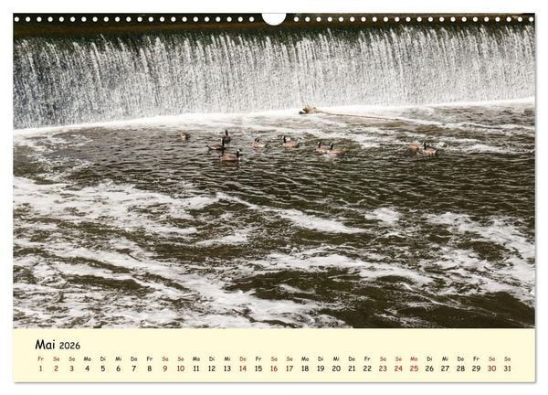 Produktbild: M&uuml;ngstener Br&uuml;cke - Landschaft rund um Solingen (Wandkalender 2026 DIN A3 quer), CALVENDO Monatskalender