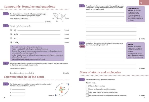 Produktbild: GCSE Science 9-1 - Aqa GCSE (9-1) Chemistry Grade 6-7 Booster Workbook