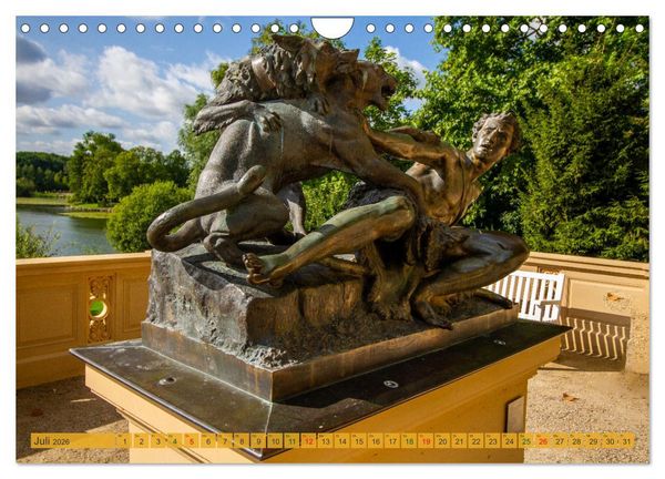 Produktbild: Schloss Impressionen - Residenz- und Landeshauptstadt Schwerin (Wandkalender 2026 DIN A4 quer), CALVENDO Monatskalender