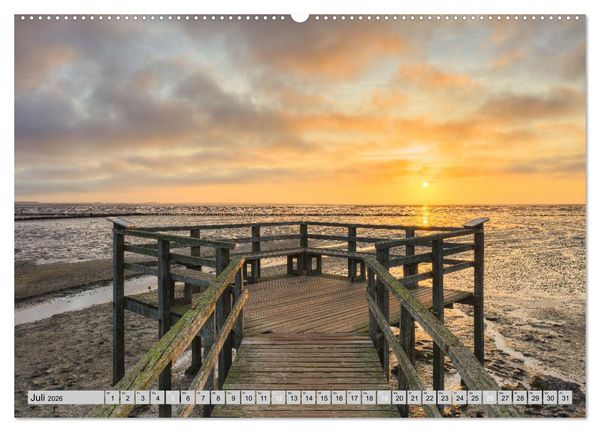 Produktbild: Wundersch&ouml;nes Amrum (Wandkalender 2026 DIN A2 quer), CALVENDO Monatskalender