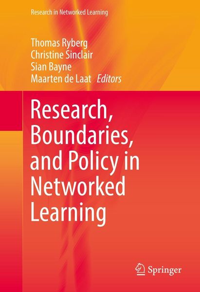 Produktbild: Research, Boundaries, and Policy in Networked Learning
