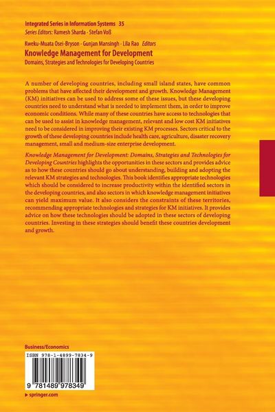 Produktbild: Knowledge Management for Development