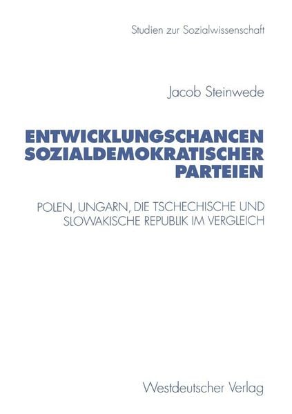 Produktbild: Entwicklungschancen sozialdemokratischer Parteien