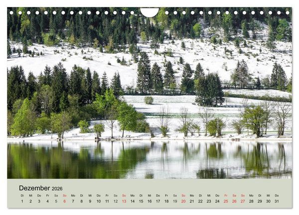Produktbild: Mittelfranken - Das fr&auml;nkische Seenland (Wandkalender 2026 DIN A4 quer), CALVENDO Monatskalender
