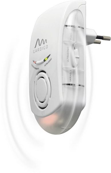 Produktbild: Gardigo Insektenvertreiber Funktionsart Multifrequenz, Ultraschall Wirkungsbereich 230 m&sup2; 1 St.