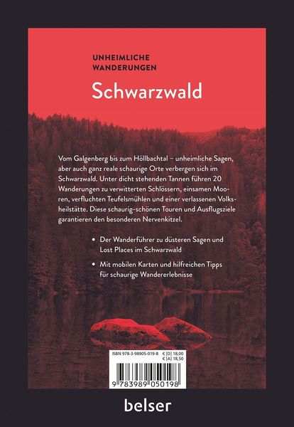 Produktbild: Unheimliche Wanderungen Schwarzwald