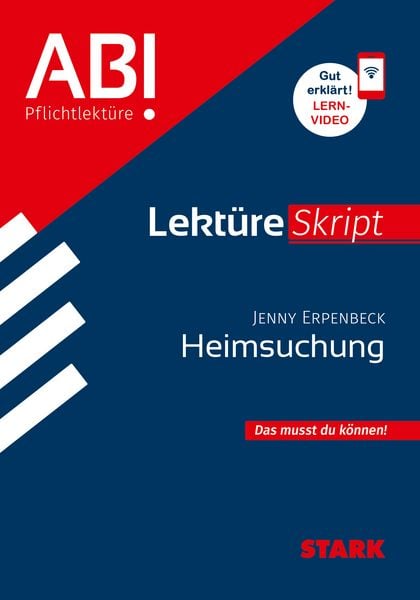 Produktbild: STARK Jenny Erpenbeck: Heimsuchung - Deutsch - Lekt&uuml;reSkript