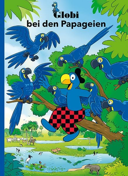 Produktbild: Globi bei den Papageien