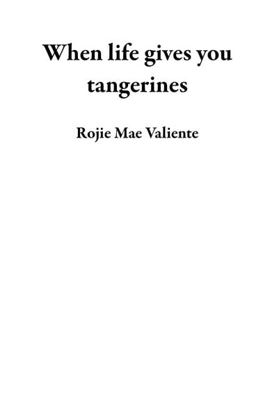 Produktbild: When life gives you tangerines