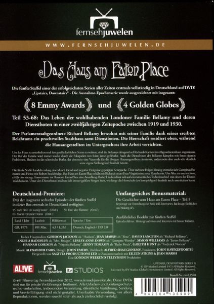 Produktbild: Das Haus am Eaton Place - Staffel 5 [5 DVDs]