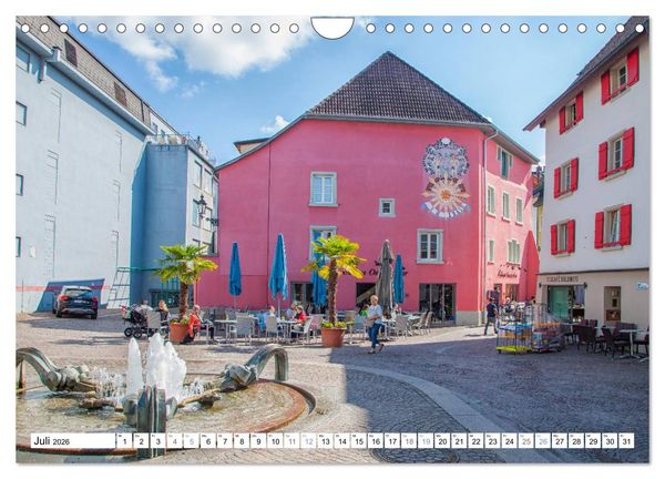 Produktbild: Bad S&auml;ckingen - St&auml;dtle am Hochrhein (Wandkalender 2026 DIN A4 quer), CALVENDO Monatskalender