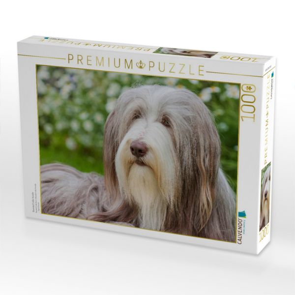 Produktbild: CALVENDO Puzzle Bearded Collie H&uuml;ndin | 1000 Teile Lege-Gr&ouml;&szlig;e 64x48cm Foto-Puzzle f&uuml;r gl&uuml;ckliche Stunden