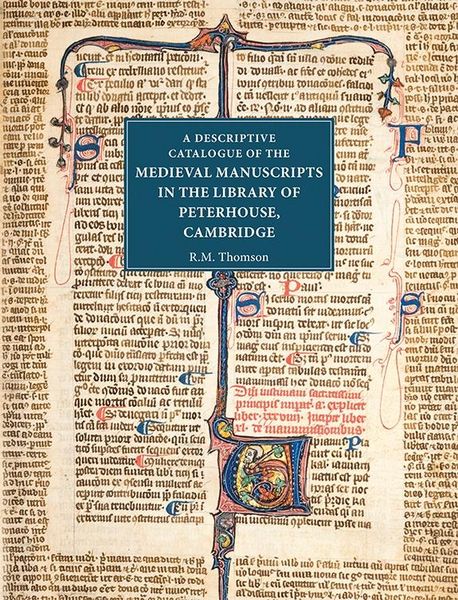 Produktbild: A Descriptive Catalogue of the Medieval Manuscripts in the Library of Peterhouse, Cambridge