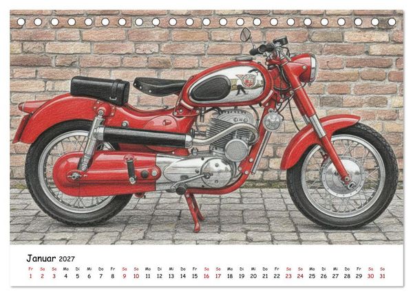 Produktbild: Zeitlose Klassiker im Portr&auml;t (Tischkalender 2027 DIN A5 quer), CALVENDO Monatskalender