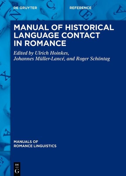 Produktbild: Manual of Historical Language Contact in Romance