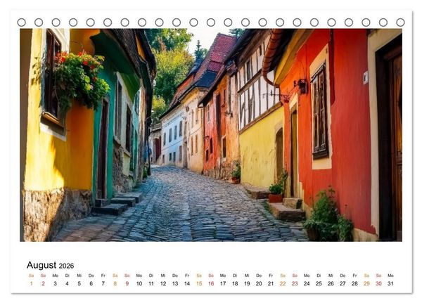 Produktbild: Magische Farbwelten der Erde (Tischkalender 2026 DIN A5 quer), CALVENDO Monatskalender