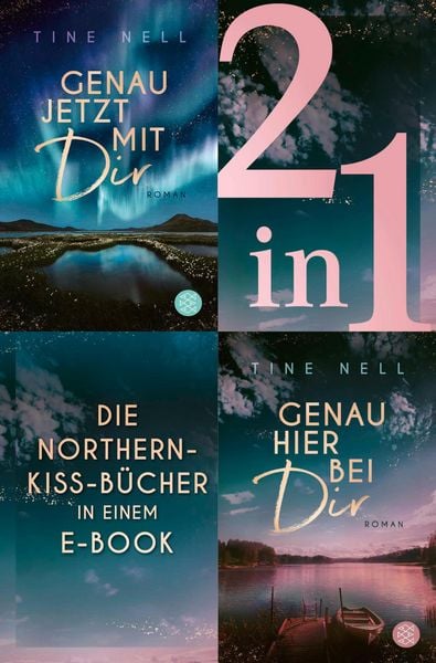 Produktbild: Genau jetzt mit dir / Genau hier bei dir - Zwei Romane in einem Band