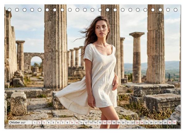 Produktbild: Zeitlose Sch&ouml;nheit - Frauen in der Natur (Tischkalender 2027 DIN A5 quer), CALVENDO Monatskalender