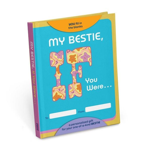 Produktbild: My Bestie, If You Were Fill-In-The-Blank Book - A Personalized Gift Book for a Friend