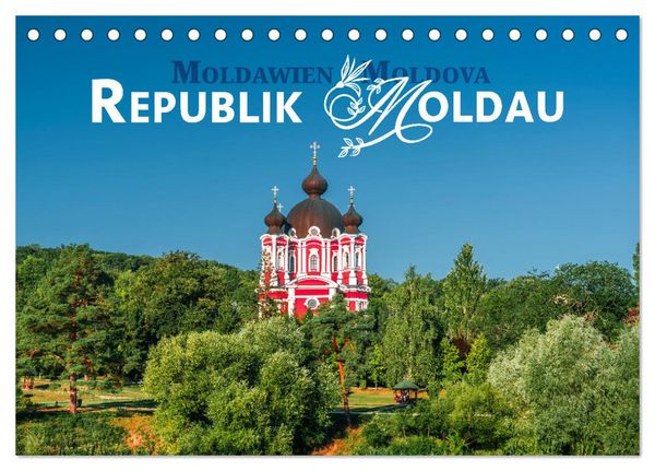 Produktbild: Republik Moldawien - Das s&uuml;dosteurop&auml;ische Kleinod (Tischkalender 2026 DIN A5 quer), CALVENDO Monatskalender