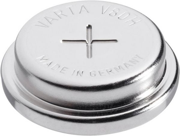 Produktbild: Varta V 80 H Knopfzellen-Akku 80H NiMH 80 mAh 1.2V 1St.
