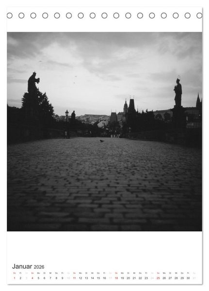 Produktbild: Prag - Praha - Prague (Tischkalender 2026 DIN A5 hoch), CALVENDO Monatskalender