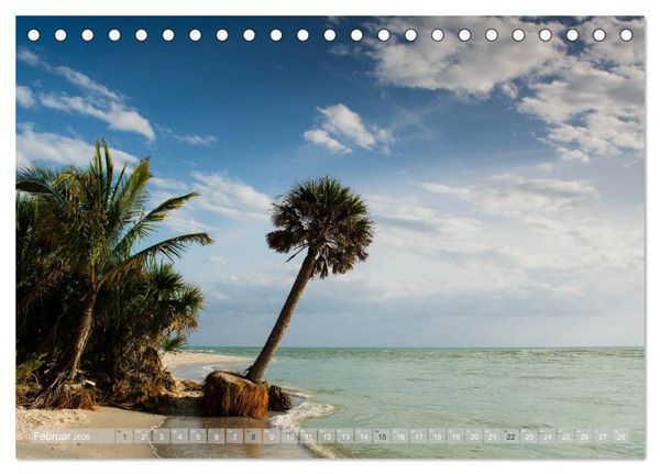 Produktbild: Florida. Sonne und Meer (Tischkalender 2026 DIN A5 quer), CALVENDO Monatskalender