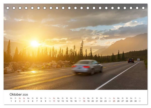 Produktbild: Kanada - Impressionen (Tischkalender 2026 DIN A5 quer), CALVENDO Monatskalender