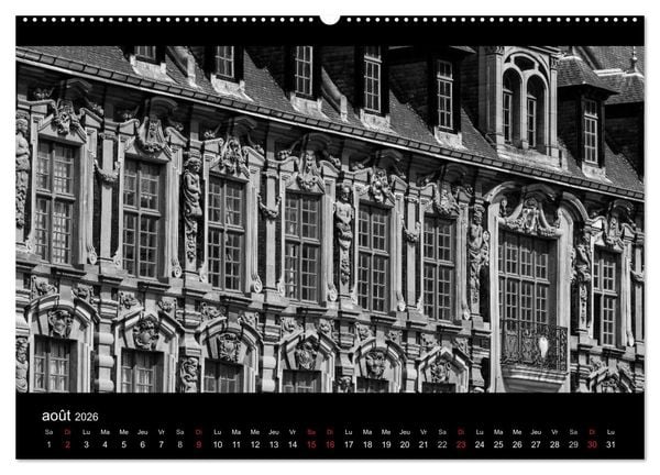 Produktbild: Le Vieux Lille (Calendrier mural 2026 DIN A2 vertical) calendrier de bureau