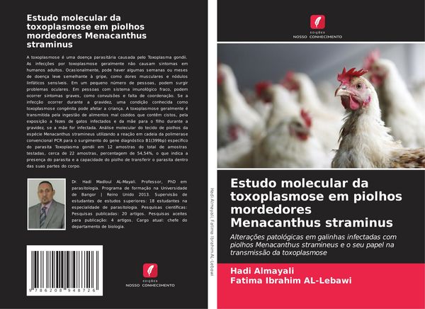 Produktbild: Estudo molecular da toxoplasmose em piolhos mordedores Menacanthus straminus