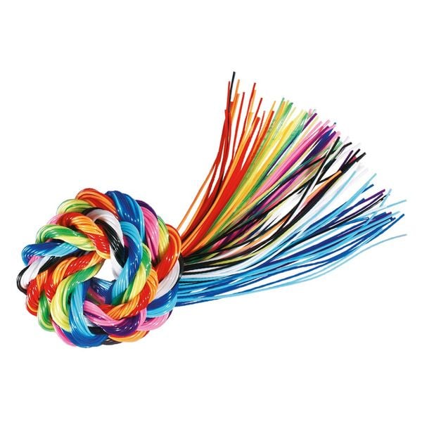 Produktbild: Folia - Scoubidous opak/transparent 100 St&uuml;ck