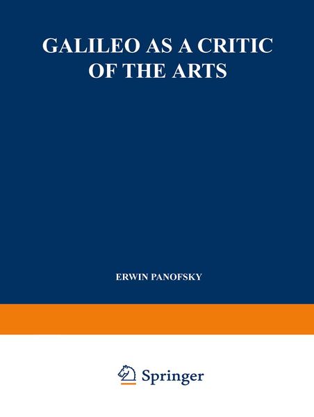 Produktbild: Galileo as a Critic of the Arts