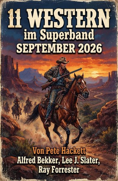 Produktbild: 11 Western im Superband September 2026