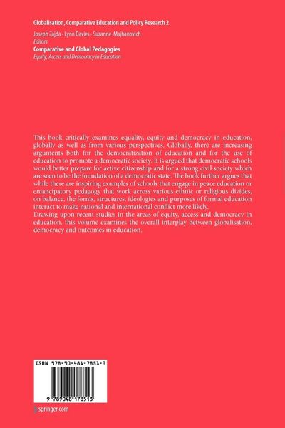 Produktbild: Comparative and Global Pedagogies