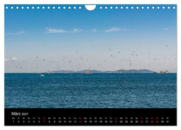 Produktbild: Istanbul - Stadt am Bosporus (Wandkalender 2027 DIN A4 quer), CALVENDO Monatskalender