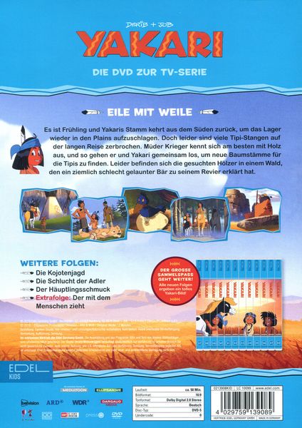 Produktbild: Yakari 38 - Eile mit Weile - Die DVD zur TV-Serie