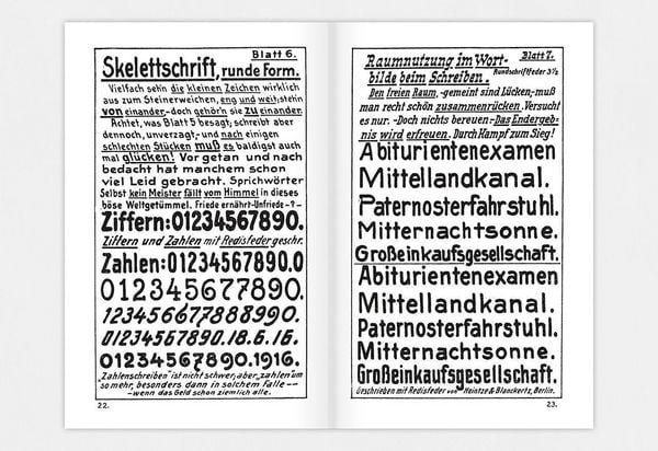 Produktbild: Handgeschriebene Schriften
