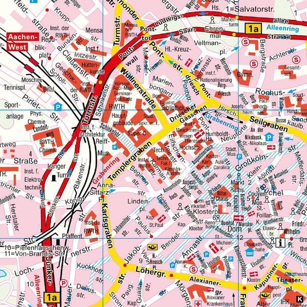 Produktbild: Falk Cityplan Aachen 1:15.000