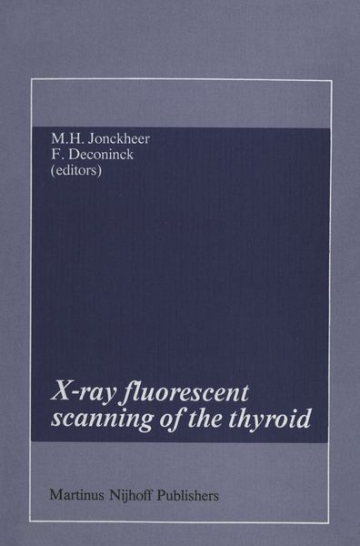 Produktbild: X-ray fluorescent scanning of the thyroid