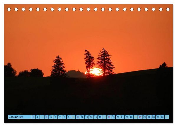 Produktbild: Sch&ouml;ner Forggensee (Tischkalender 2026 DIN A5 quer), CALVENDO Monatskalender
