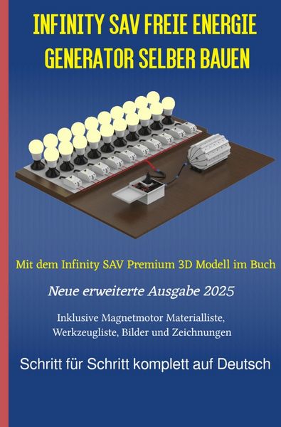 Produktbild: Infinity SAV Freie Energie Generator selber bauen