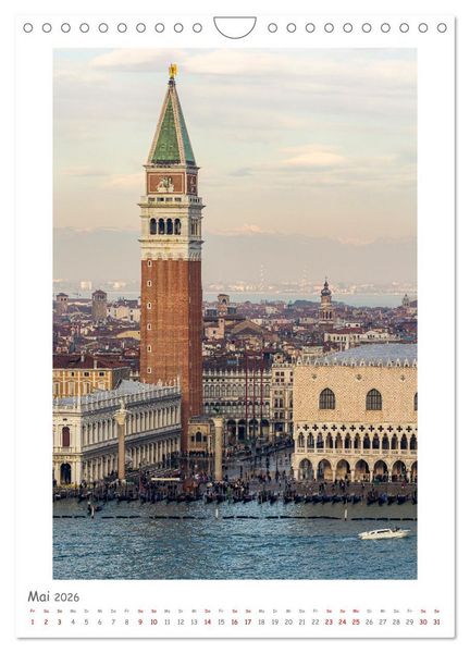 Produktbild: Venedig anders sehen (Wandkalender 2026 DIN A4 hoch), CALVENDO Monatskalender