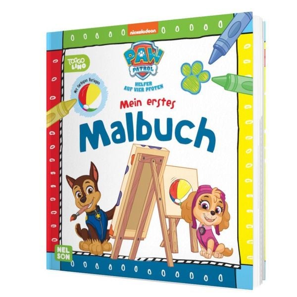 Produktbild: PAW Patrol Lernbuch: Mein erstes Malbuch