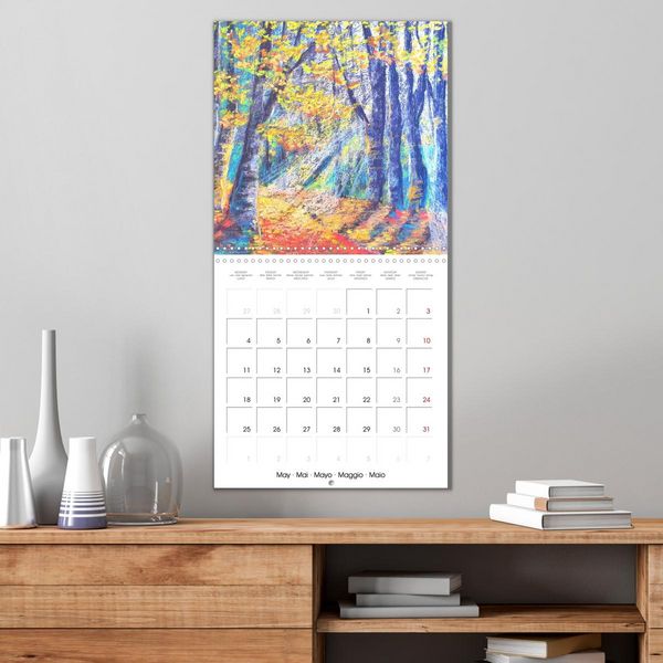 Produktbild: Autumn paintings (Wall Calendar 2026 12 &times; 12 Inch) CALVENDO 12 Month Wall Calendar