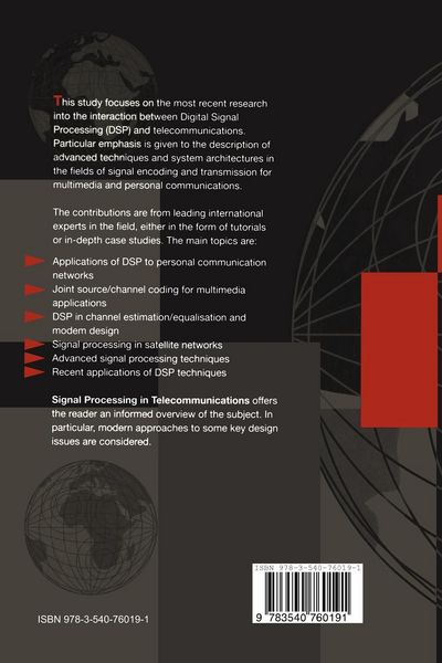 Produktbild: Signal Processing in Telecommunications